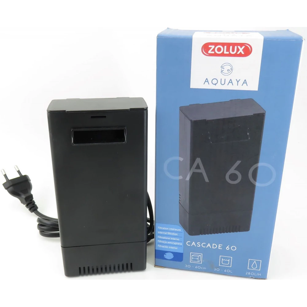 Zolux Filtration Intérieure Cascade 60 Puissance 4.2w, 280l/h Pour Aquarium De 30 à 60l Max 5 Zolux Filtration Intérieure Cascade 60 Puissance 4.2w, 280l/h Pour Aquarium De 30 à 60l Max – Image 5
