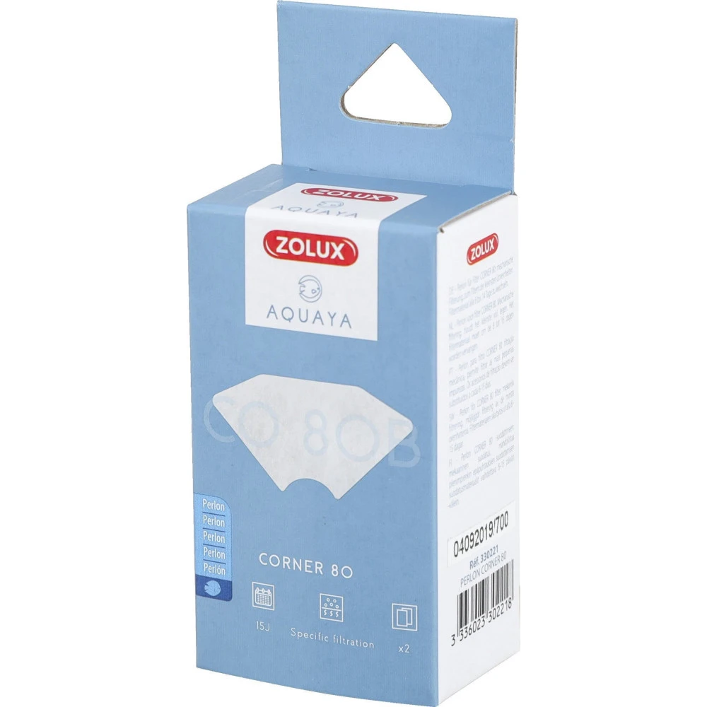 Zolux Filtre Pour Pompe Corner 80, Filtre CO 80 B Perlon X 2. Pour Aquarium. 1 Zolux Filtre Pour Pompe Corner 80, Filtre CO 80 B Perlon X 2. Pour Aquarium.