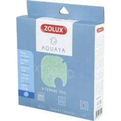 Zolux Filtre Pour Pompe X-ternal 100, Filtre XT 100 D Mousse Anti Algues X 2. Pour Aquarium. -Zolux Soldes Boutique 3336023302409 3