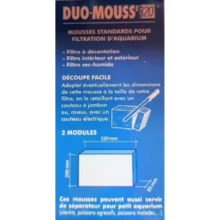 Zolux Duo Mousse 320. 2 Mousses De Filtration Pour Aquarium. -Zolux Soldes Boutique 3336023306322 4