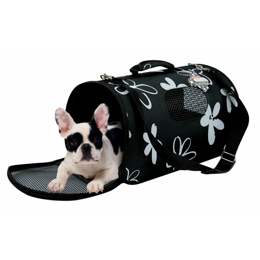 Zolux Panier De Transport Flower. Taille S. Couleur Noir. Pour Chat Ou Chien. 1 Zolux Panier De Transport Flower. Taille S. Couleur Noir. Pour Chat Ou Chien.