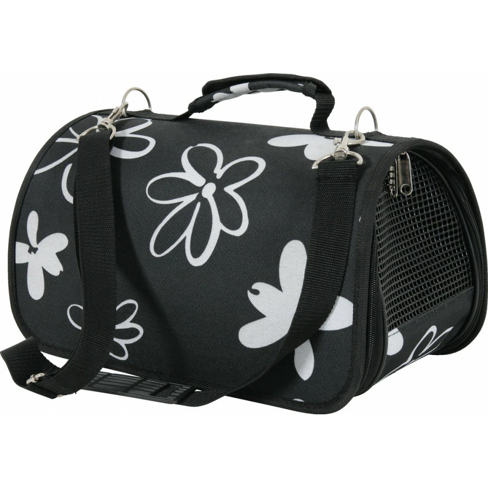 Zolux Panier De Transport Flower. Taille S. Couleur Noir. Pour Chat Ou Chien. 3 Zolux Panier De Transport Flower. Taille S. Couleur Noir. Pour Chat Ou Chien. – Image 3