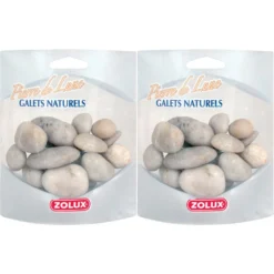 Zolux Galets Naturel Pierre De Lune (lot De 2)