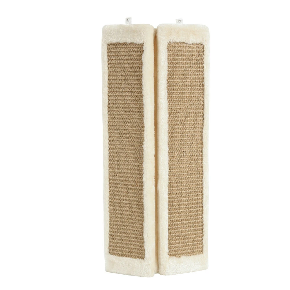 Zolux Griffoir D'angle Beige 24 X 56 Cm, Pour Chat 2 Zolux Griffoir D'angle Beige 24 X 56 Cm, Pour Chat – Image 2