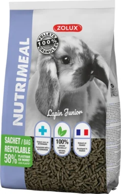 Zolux - Granulés Nutrimeal Pour Lapin Junior - 2,5Kg