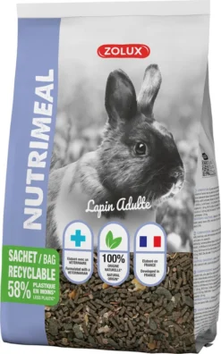 Zolux - Aliment Composé Nutrimeal Pour Lapin Adulte - 2,5Kg