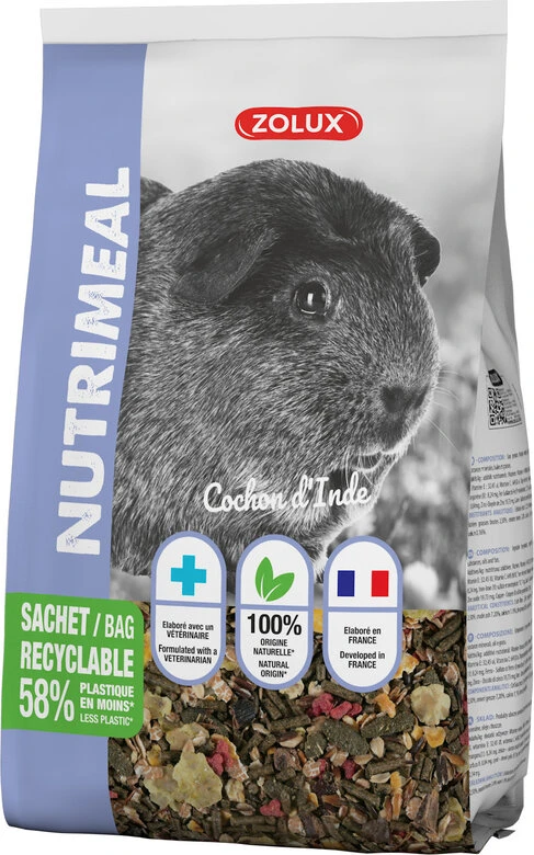 Zolux - Aliment Composé Nutrimeal Pour Cochon D'Inde - 2,5Kg 1 Zolux - Aliment Composé Nutrimeal Pour Cochon D'Inde - 2,5Kg