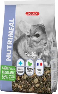 Zolux - Aliment Composé Nutrimeal Pour Chinchilla - 2,5Kg