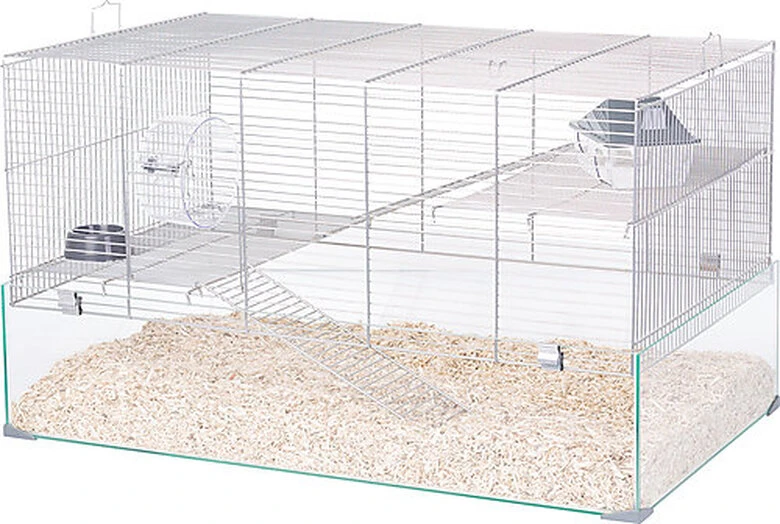 Zolux - Cage Neolife Gris Pour Gerbilles - 80cm 1 Zolux - Cage Neolife Gris Pour Gerbilles - 80cm