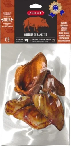 Zolux Oreilles De Sanglier Pour Chien X5
