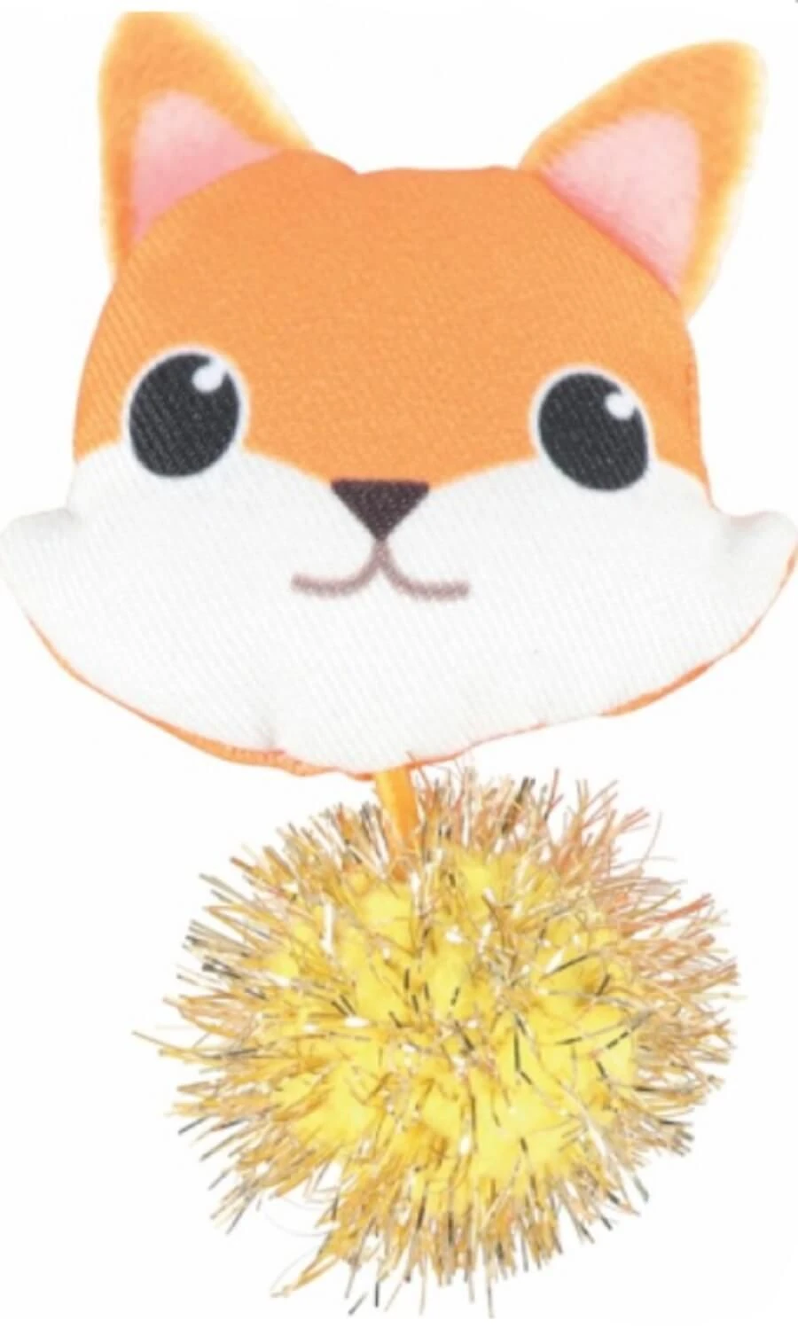 Zolux Jouet Lovely Renard Avec Herbe à Chat 2 Zolux Jouet Lovely Renard Avec Herbe à Chat – Image 2