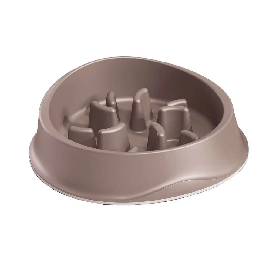 Zolux Ecuelle Anti-glouton Taupe 1 L 1 Zolux Ecuelle Anti-glouton Taupe 1 L