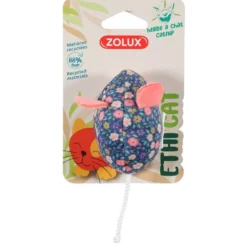 Zolux Jouet Souris Ethicat Fleurs Rose Pour Chat