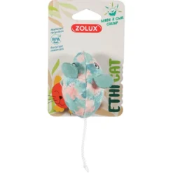 Zolux Jouet Souris Ethicat Feuille Vert Pour Chat