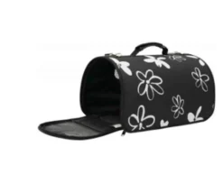 Zolux Panier De Transport "Flower" Noir L