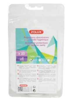 Zolux Protections Absorbantes Pour Culotte Hygiénique T2-T3 X20