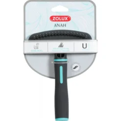 Zolux Anah Etrille Rétractable 18 Dents Noir Pour Chien