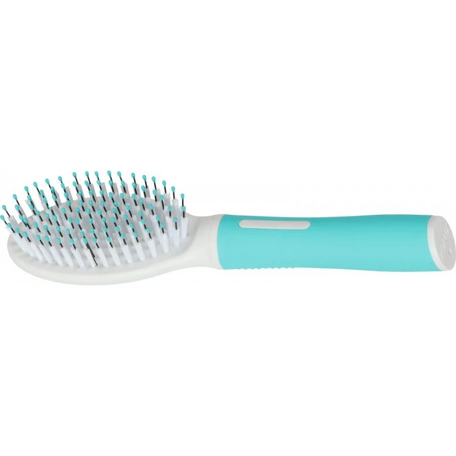 Zolux Anah Brosse Bi-matière Puppy Bleu 3 Zolux Anah Brosse Bi-matière Puppy Bleu – Image 3
