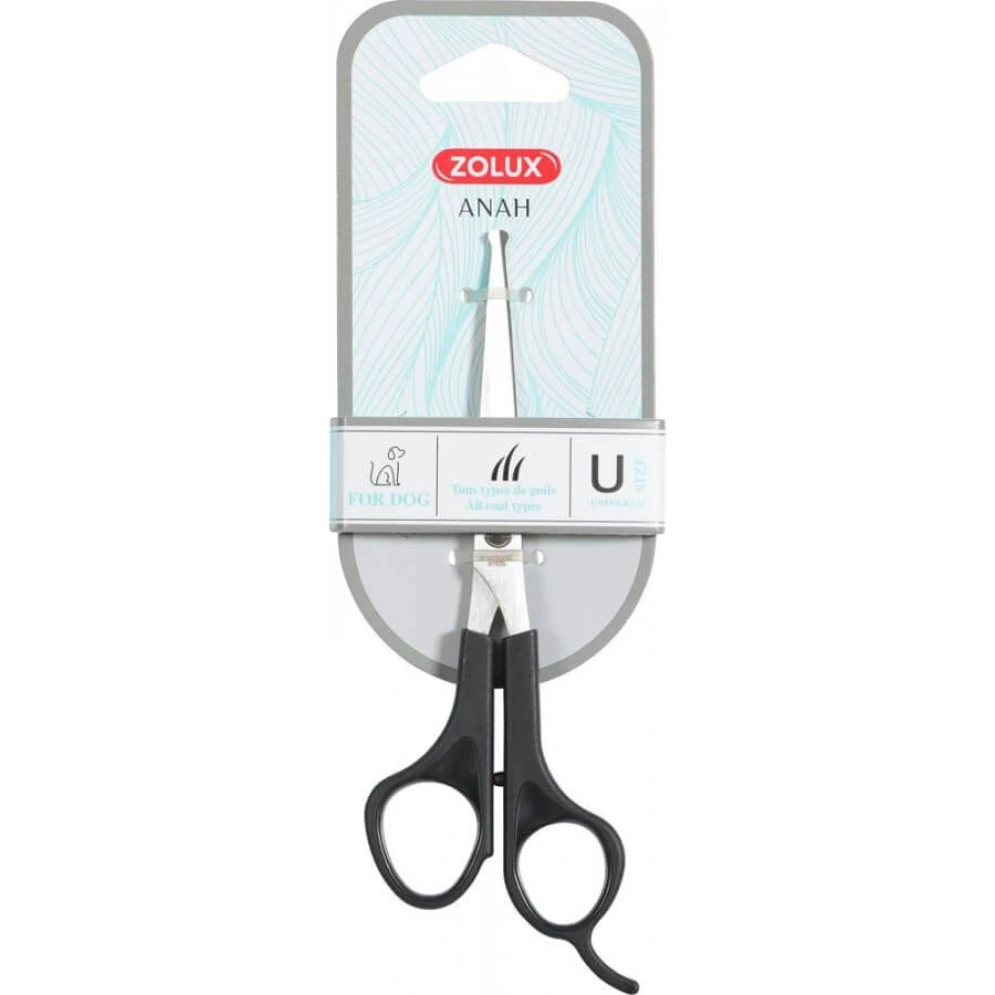 Zolux Anah Ciseaux Droits Pour Chien 16,8 Cm 1 Zolux Anah Ciseaux Droits Pour Chien 16,8 Cm