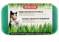 Zolux Herbe Dépurative Naturelle Pour Chat 250 G